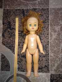 Кукла СССР, 35 см, пластик, голубоглазая