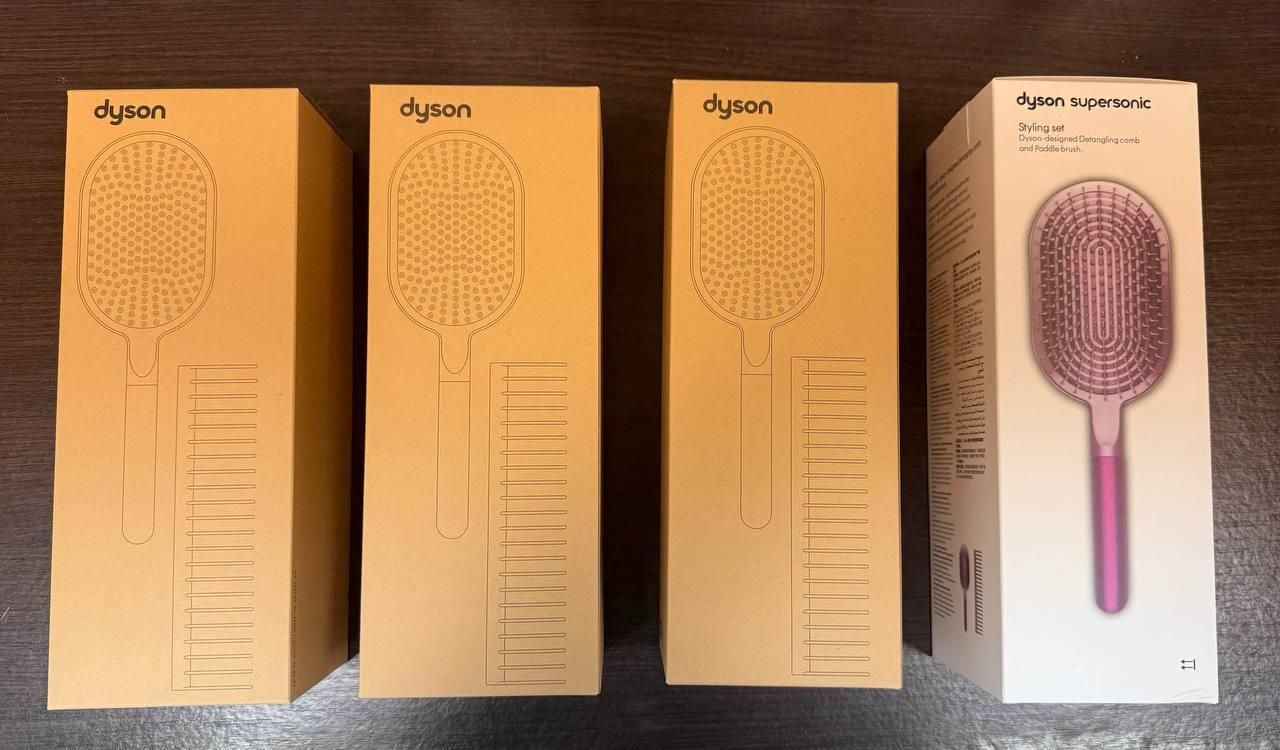 Набір щіток Dyson Paddle Brush + Comb (Роздріб/Опт/Дроп)