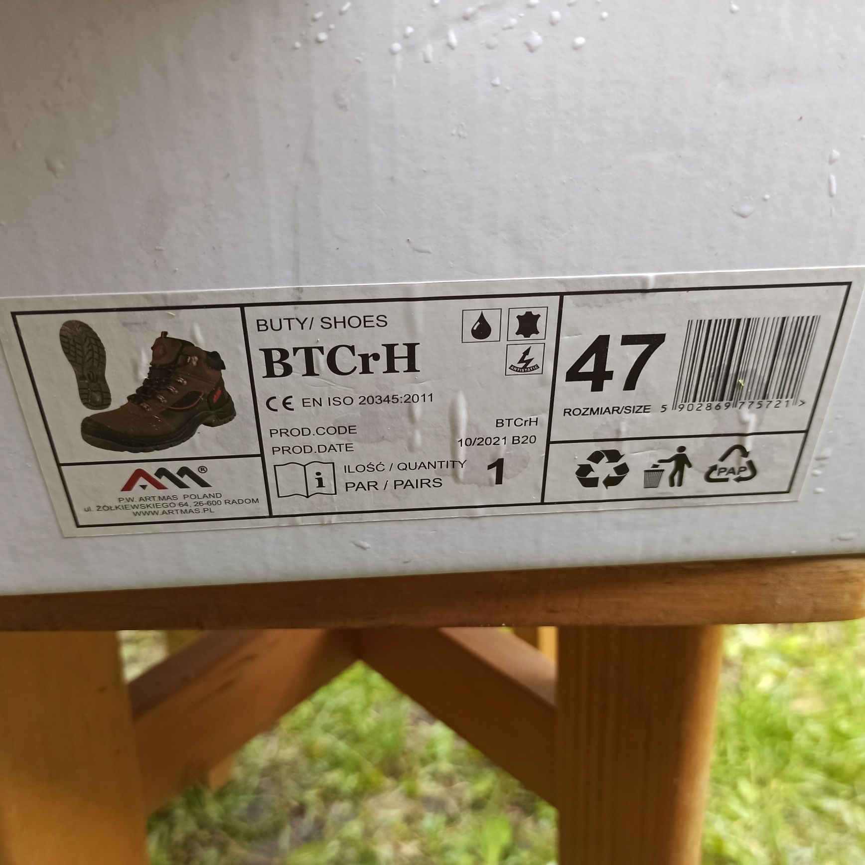 Buty męskie robocze