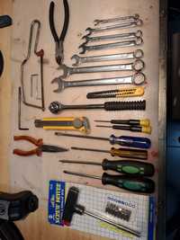 Vendo várias ferramentas