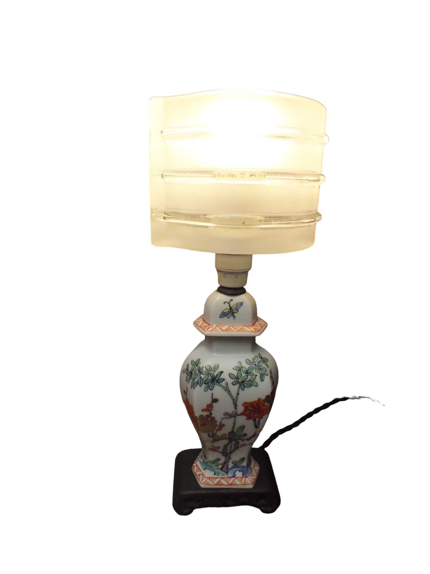 Nocna Lampka porcelanowa Japonia  VINTAGE B120701