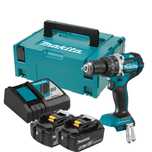 MAKITA DHP484RTJ wiertarko-wkrętarka udarowa 54Nm 18V zestaw