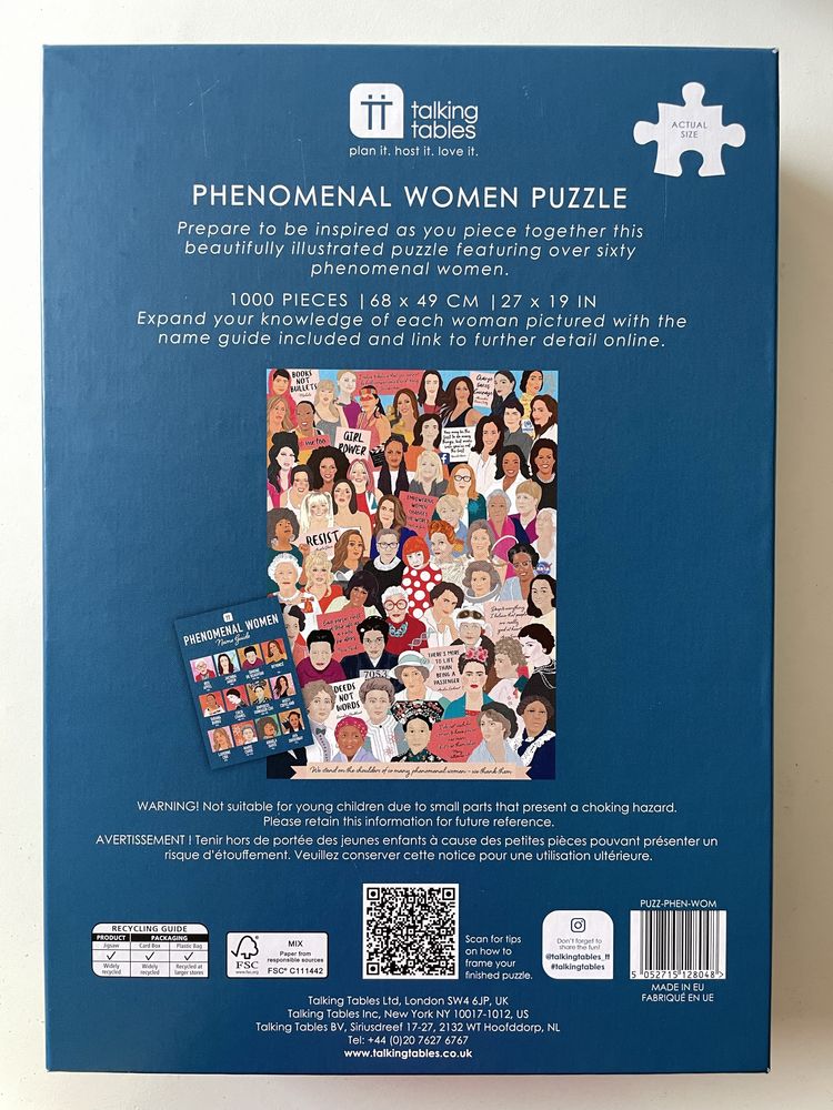 Puzzle 1000 Phenomenal Women