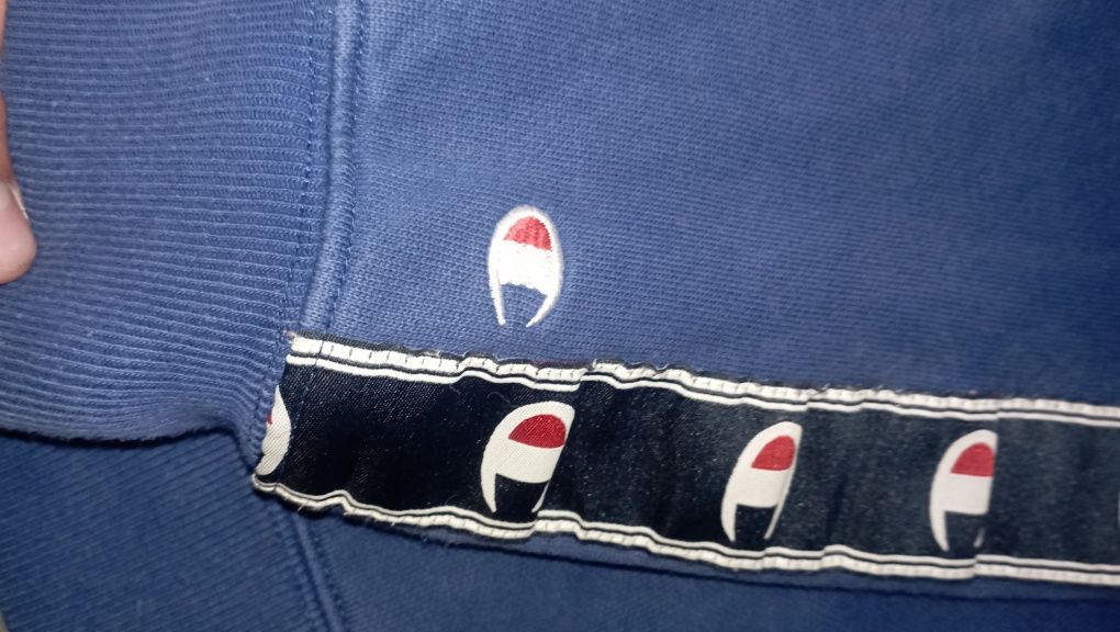 Кофта худи Champion на лампасах