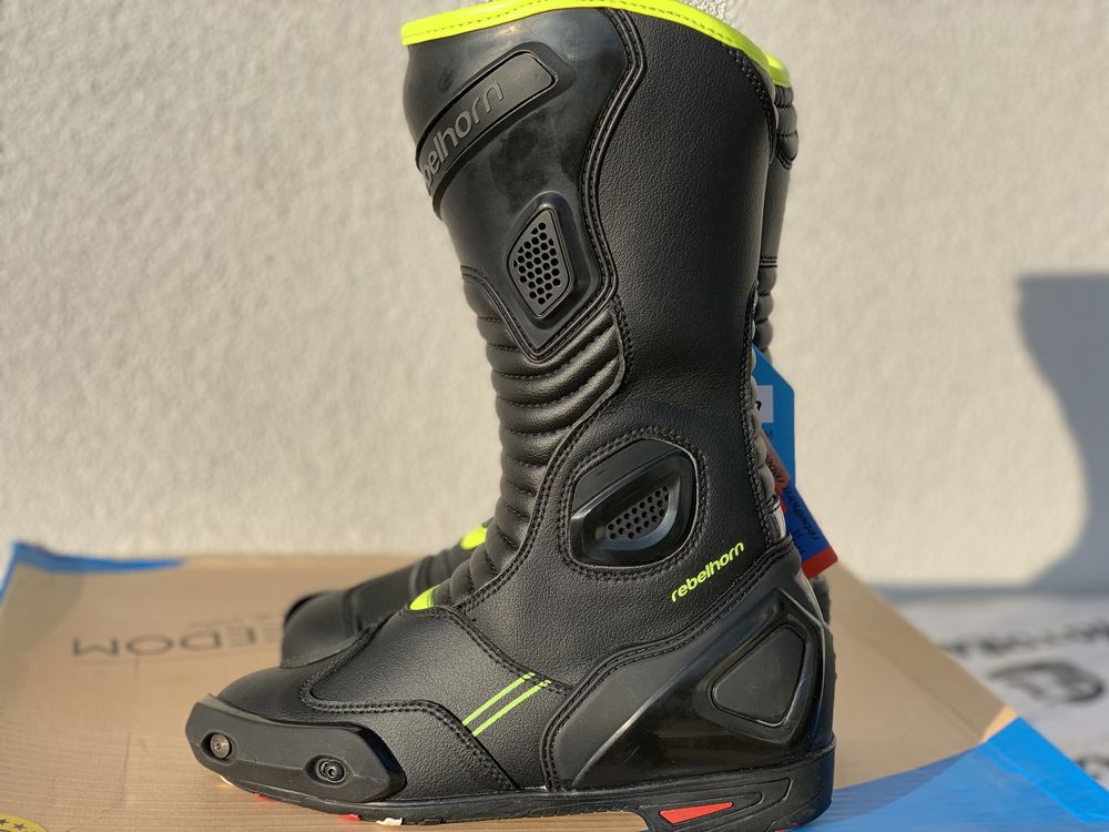 Buty motocyklowe rebelhorn Trip ST rozmiar 36 Fluo zolty, NOWE! Okazja