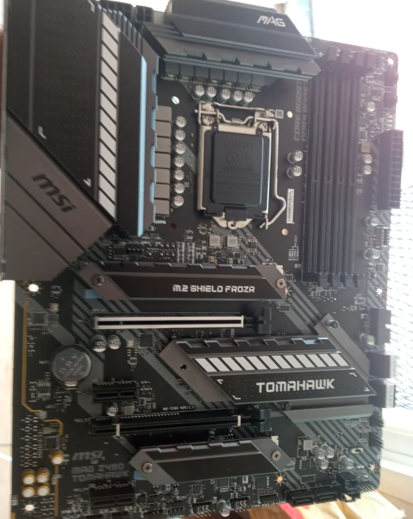 Bundle motherboard Msi Z490 Tomahawk + Intel I5 10600kf