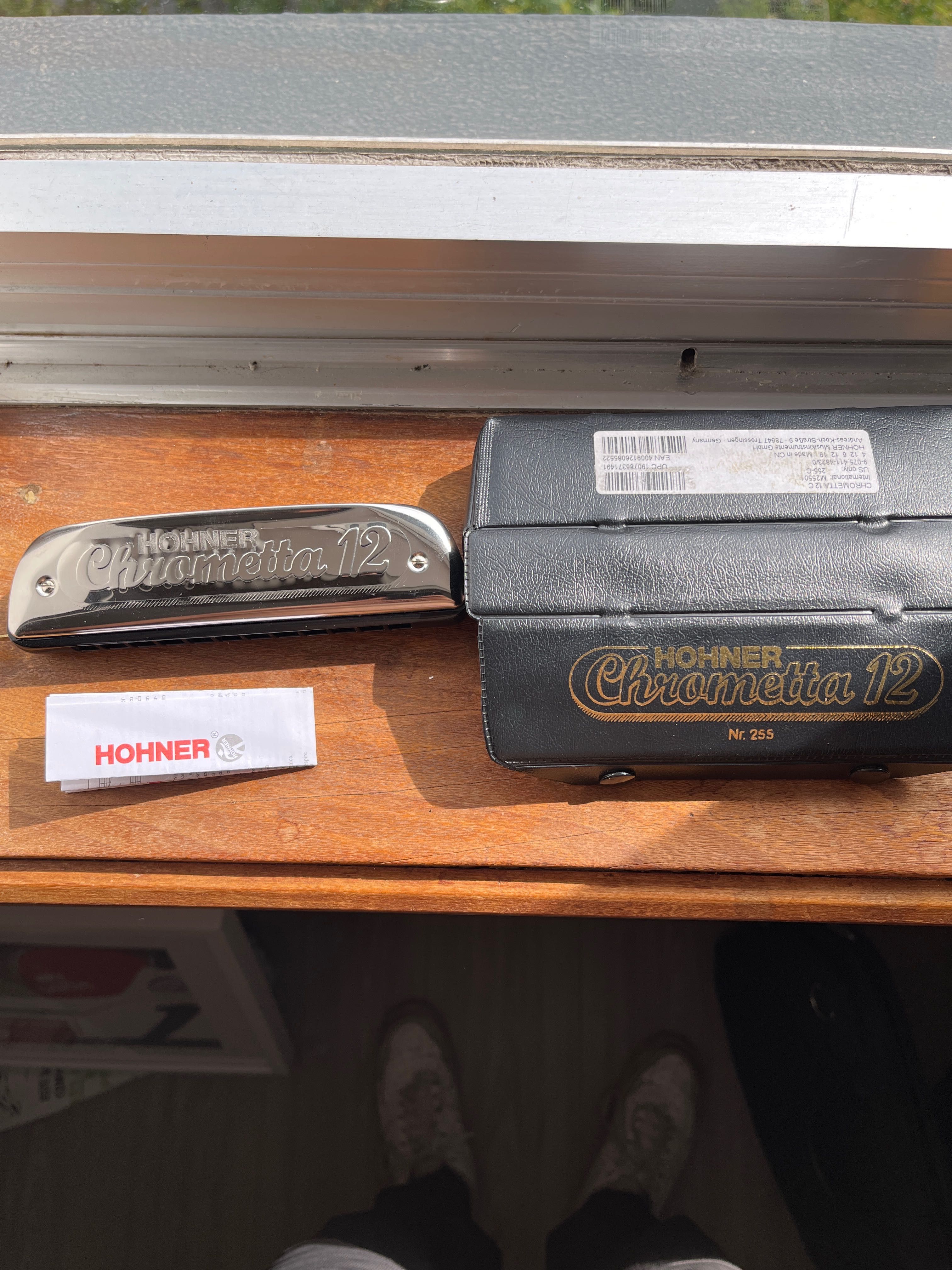 Harmonica Hohner Chrometta 12