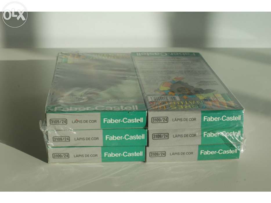 432 Embalagens de 24 Lápis de Cor Faber Castell