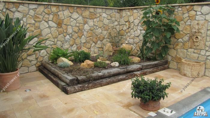 ~44~ Płyta elewacyjna, piaskowiec na ściany, 30/30/3 cm