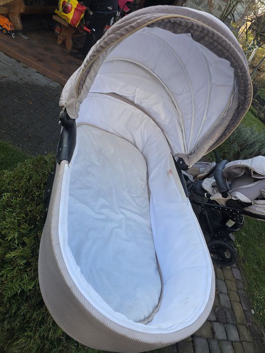 Коляска 3в1 люлька дуже м'яка дитяча для немовлят , візок ,  возик