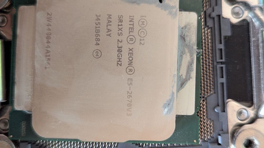 Intel xeon e5 2670 v3 & motherboard X99-p4