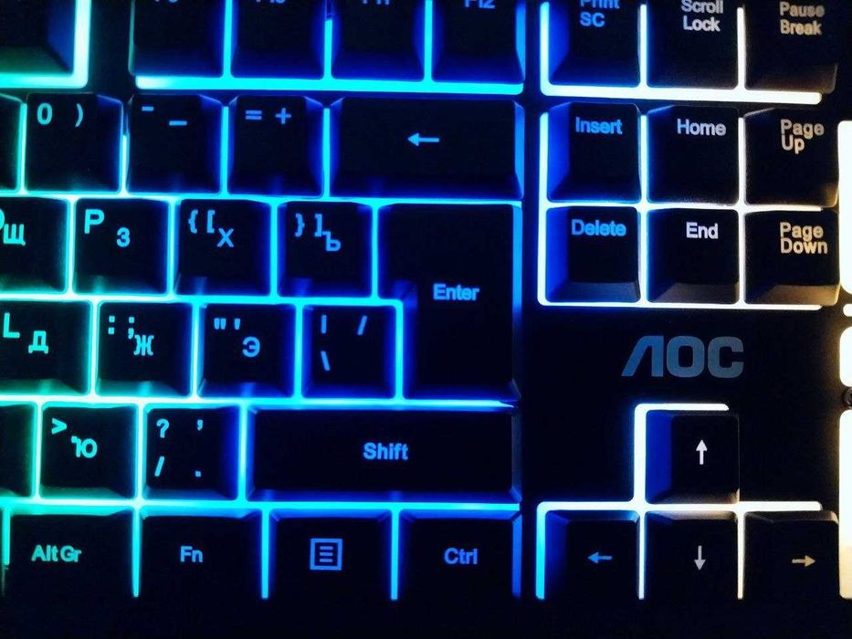 Profesjonalna klawiatura: podświetlenie,grawerowanie laserowe,cyrylica