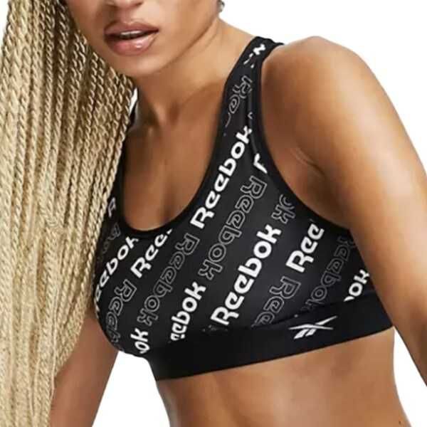 REEBOK Crop Top Nowy Stanik Biustonosz Sportowy S Damski Oryginalny