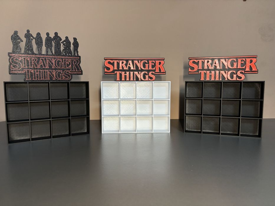 Полички для фігурок Kinder Joy Funko Pop Stranger Things  «Дивні Дива»