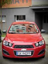 Chevrolet Aveo Chevrolet Aveo 2012, LPG czerwony