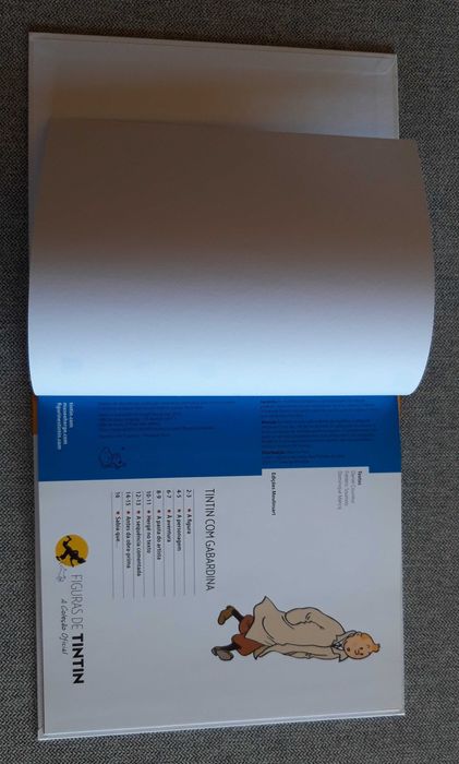 Livro "Figuras de TINTIN" - Artigo NOVO.