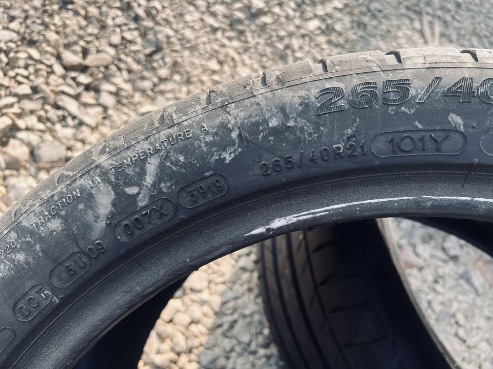 Para opon Michelin letnich 265/40/21 k