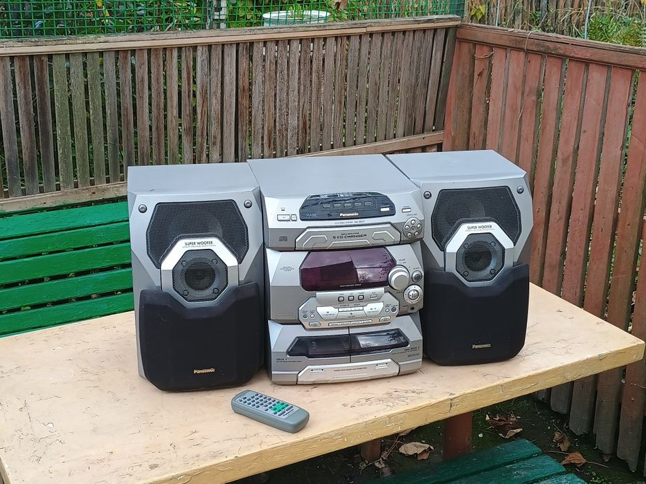 Музичний CD центр, стерео система панасонік panasonic SA-AK27