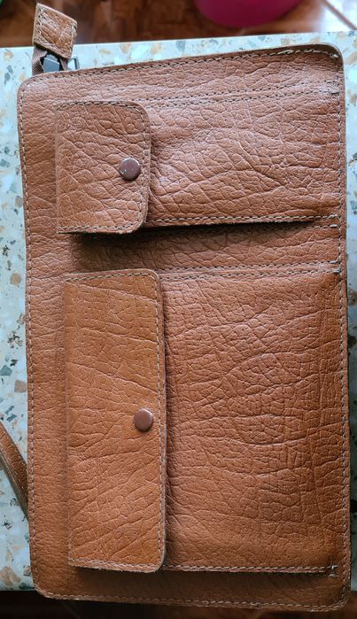 Saszetka męska skórzana oldschool