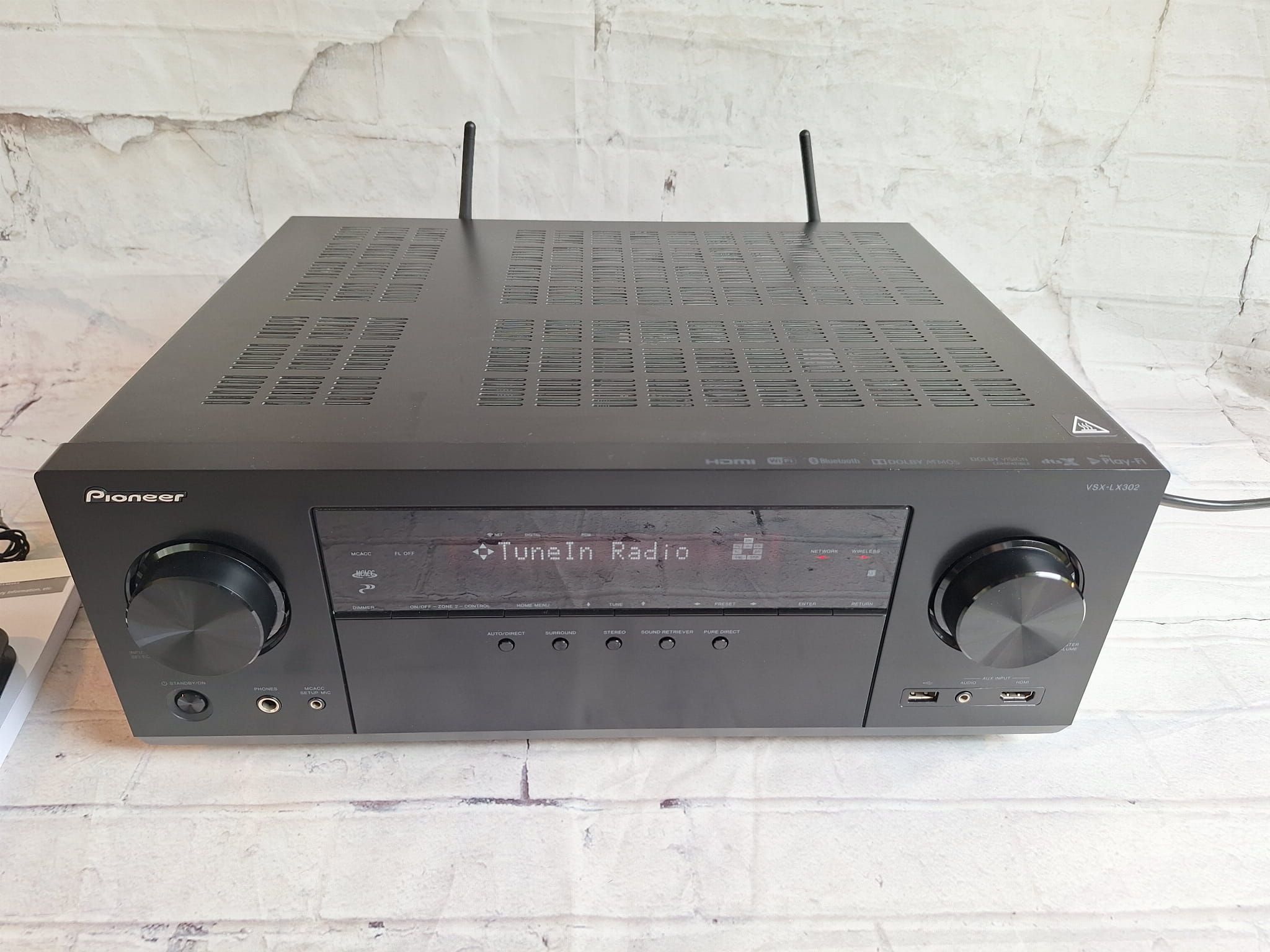 Pioneer VSX-LX302 Mocny Wi-fi BT 4k/60P Dolby Atmos Vision ARC