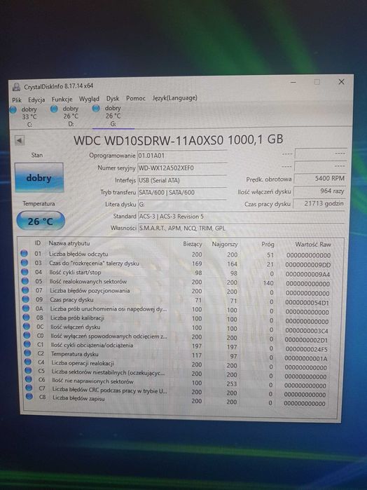 Dysk zewnętrzny WD Elements SE 1tb