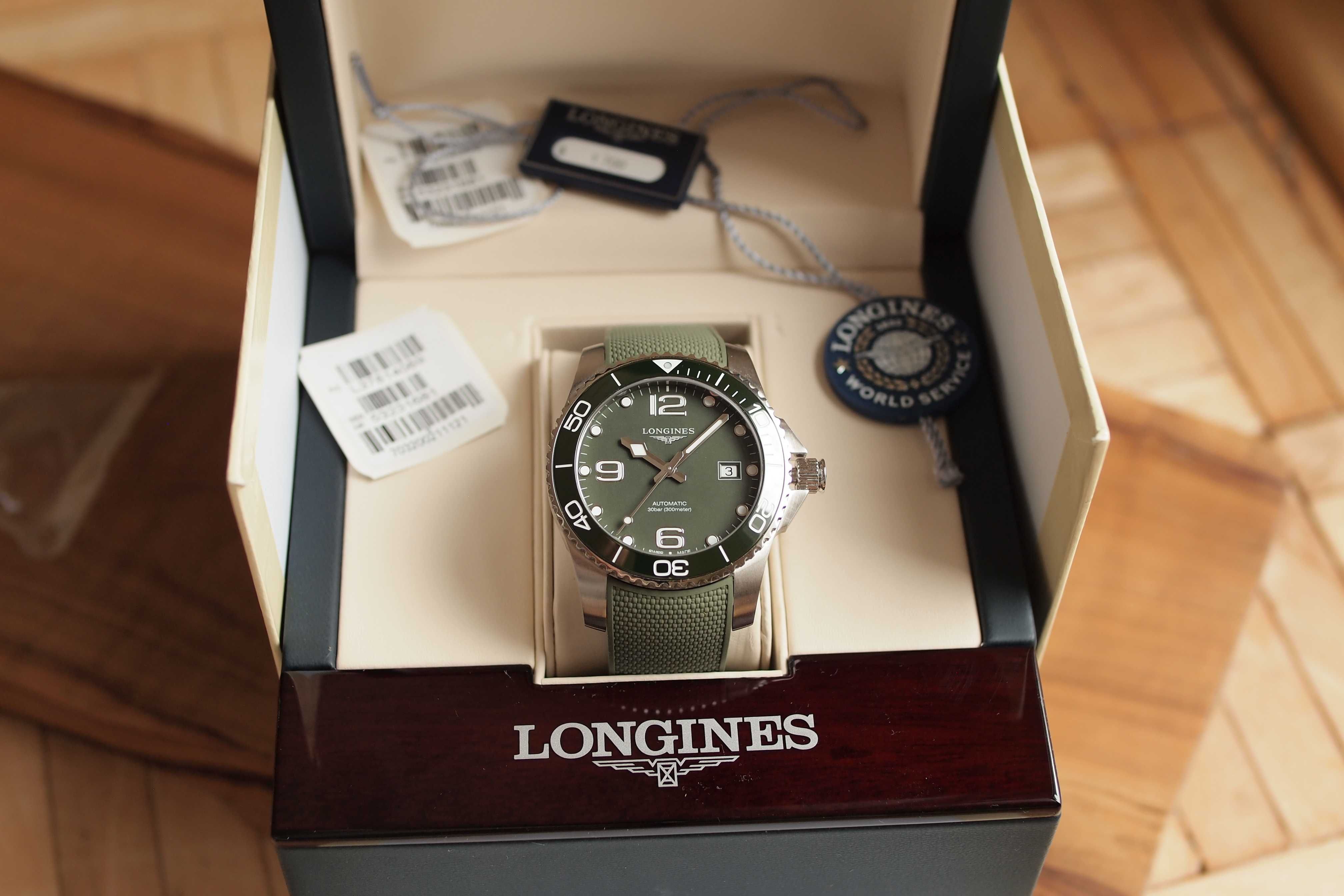 sprzedam nowy Longines HydroConquest Ceramic L3.781.4.06.9