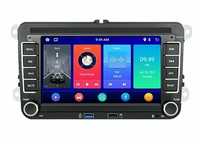 Rádio 2 DIN Android 12 específico VW / 2 GB RAM / 32 GB ROM / Carplay