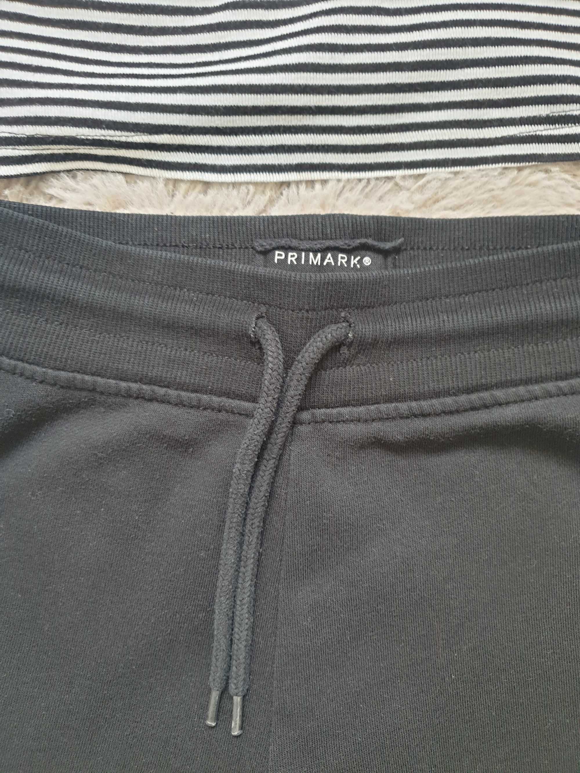 Zestaw r. 128 - spodnie dresowe Primark + bluzka H&M