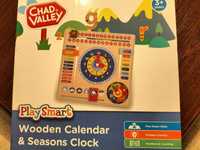 Mój kalendarz zegar drewniany do nauki chad valley Small Foot