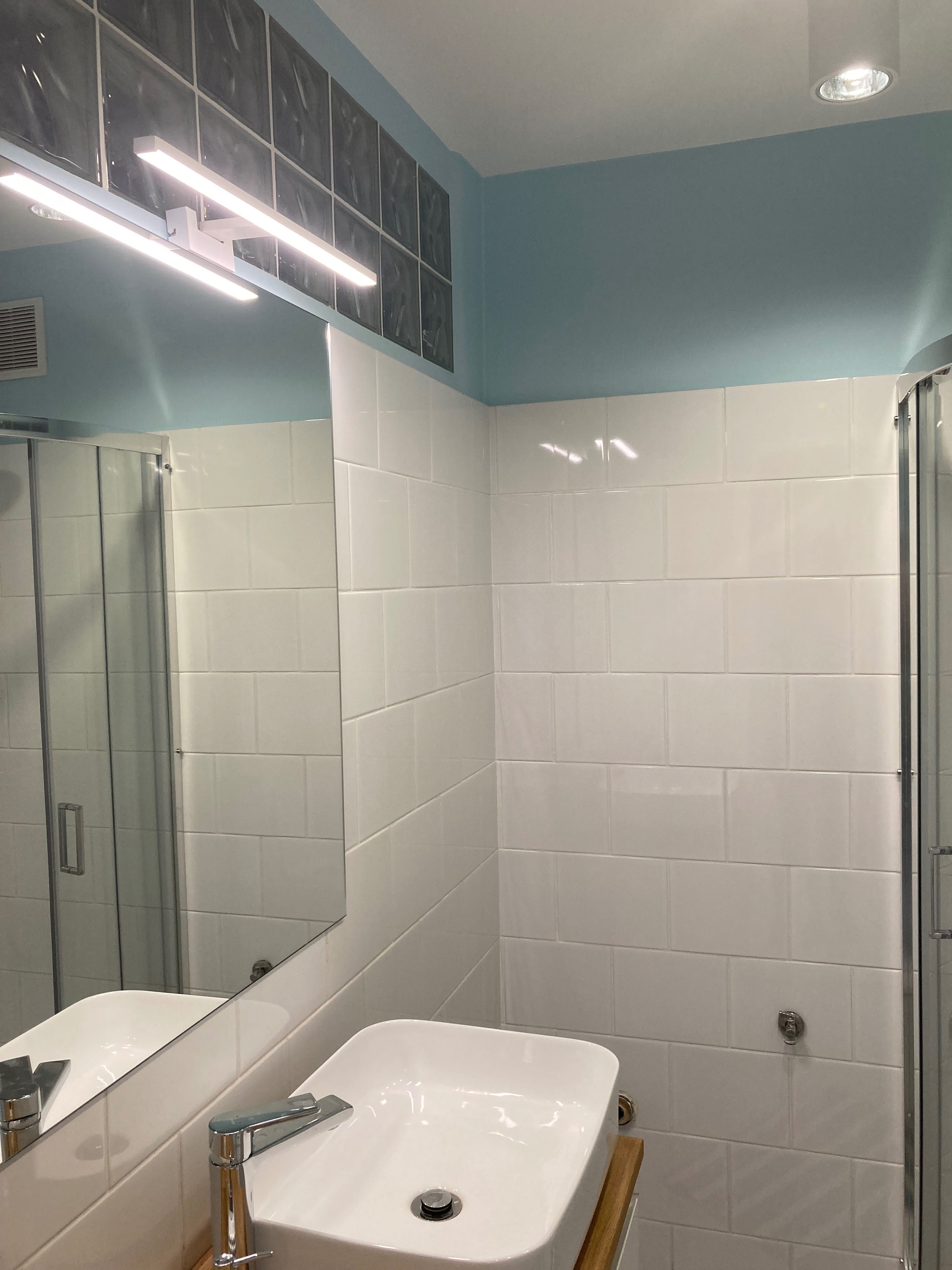 Mieszkanie - Sopot Dolny - salon z aneksem + sypialnia