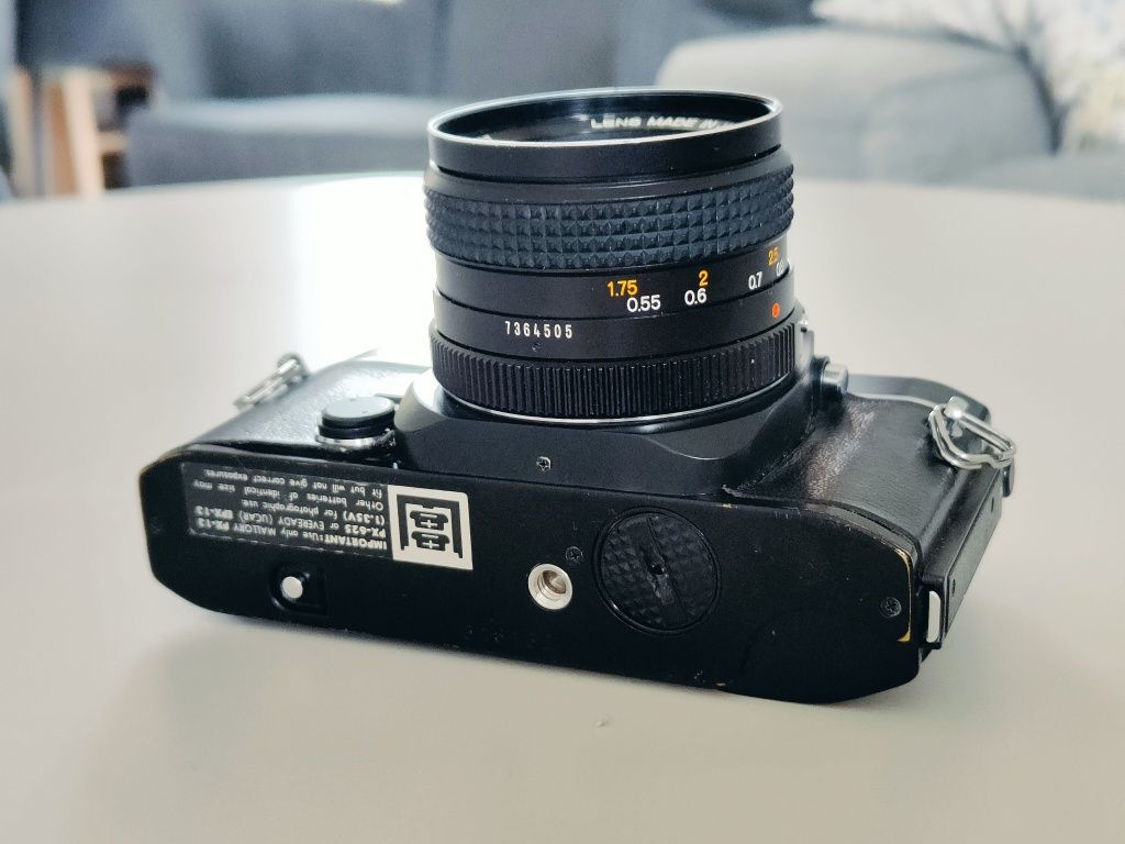 Konica Autoreflex TC z Hexanonem 50/1.7