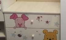 Meble dla dzieci Kubuś Puchatek seria Disney zestaw