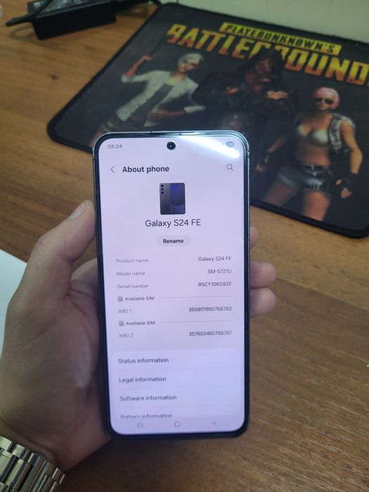 Телефон samsung s24 fe