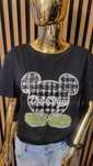 Trendy ing. Śliczny T-shirt z Myszką Mickey cyrkonie, cekiny uni