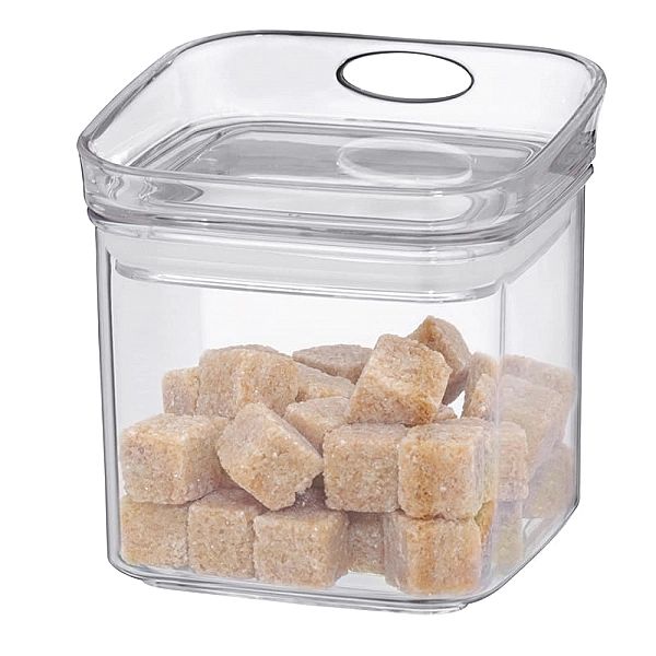 Plastikowy Kela Jule pojemnik kuchenny, 10,5x10,5x10,5 cm, 0,5 l
