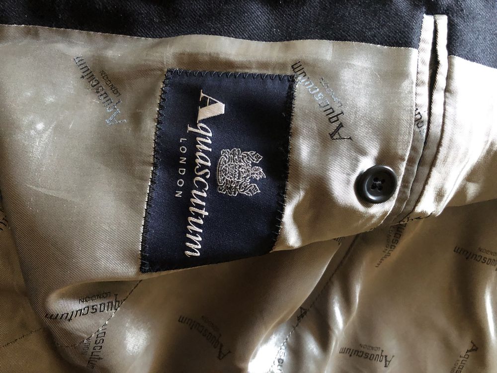 Fato de homem Aquascutum