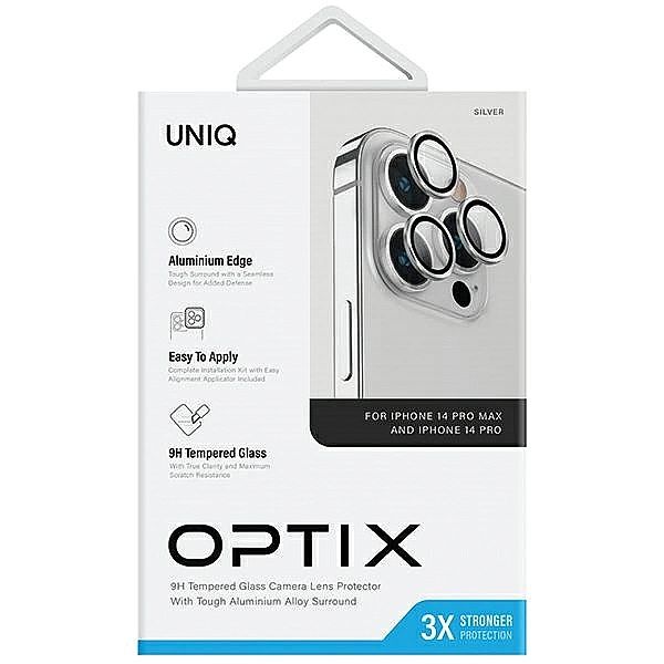 Szkło UNIQ Optix Aluminium Camera Lens Protector na obiektyw aparatu i