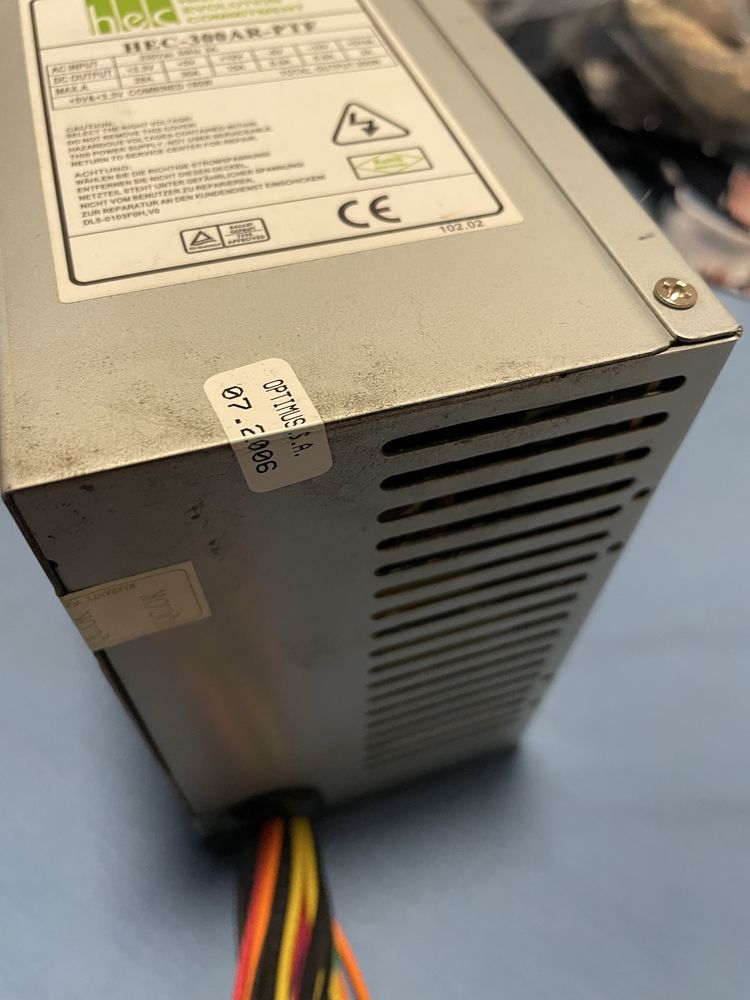 Retro Zasilacz HEC HEC-300AR-PTF 300W ATX 20-PIN Okazja!
