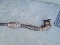 Tłumik wydech sportowy downpipe z katalizatorem seat leon cupra r 310