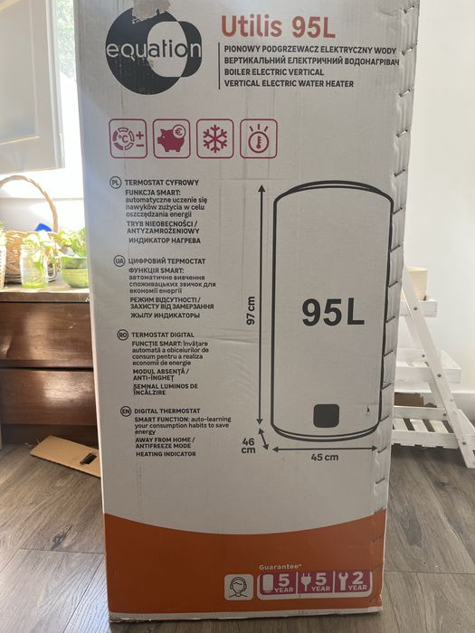 Termoacumulador 100L sem uso com garantia de 5 anos