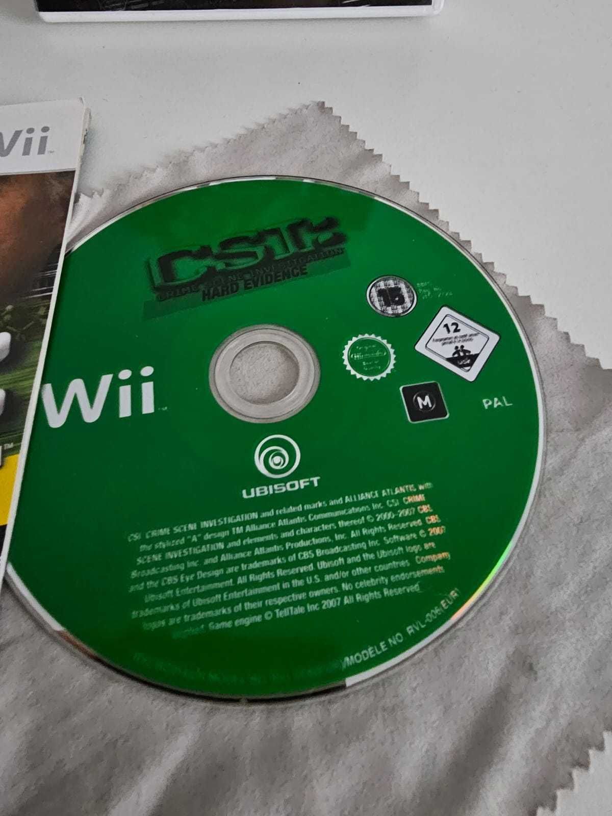 CSI Hard Evidence Nintendo Wii komplet zadbana