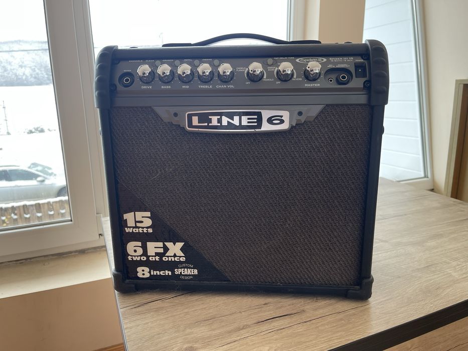 Комбопідсилювач Spider Line 6