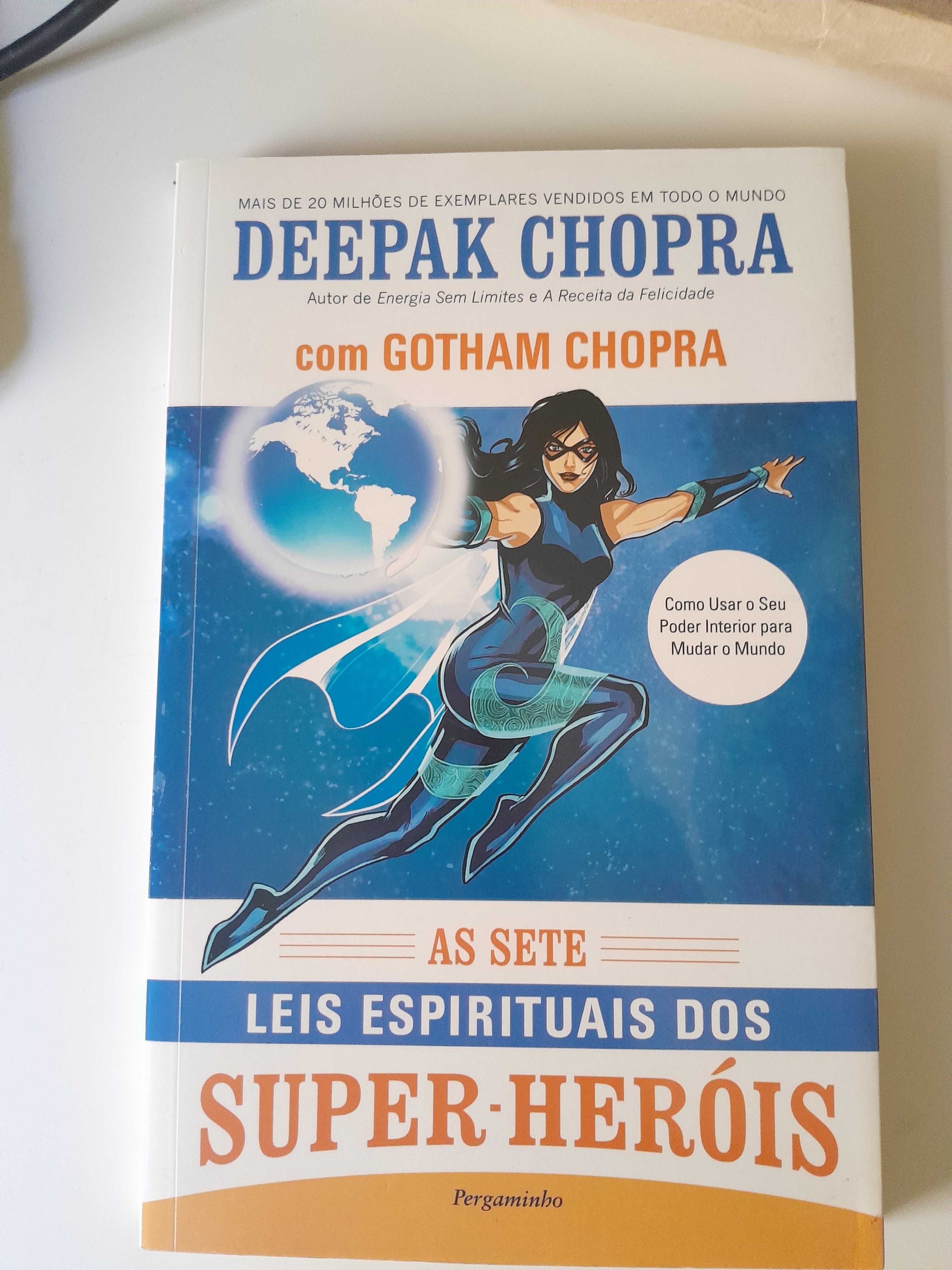 Deepak Chopra Cura Quântica + 7 espirituais Leis Super heróis