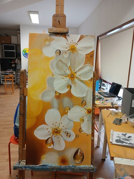 Quadro a óleo Primavera