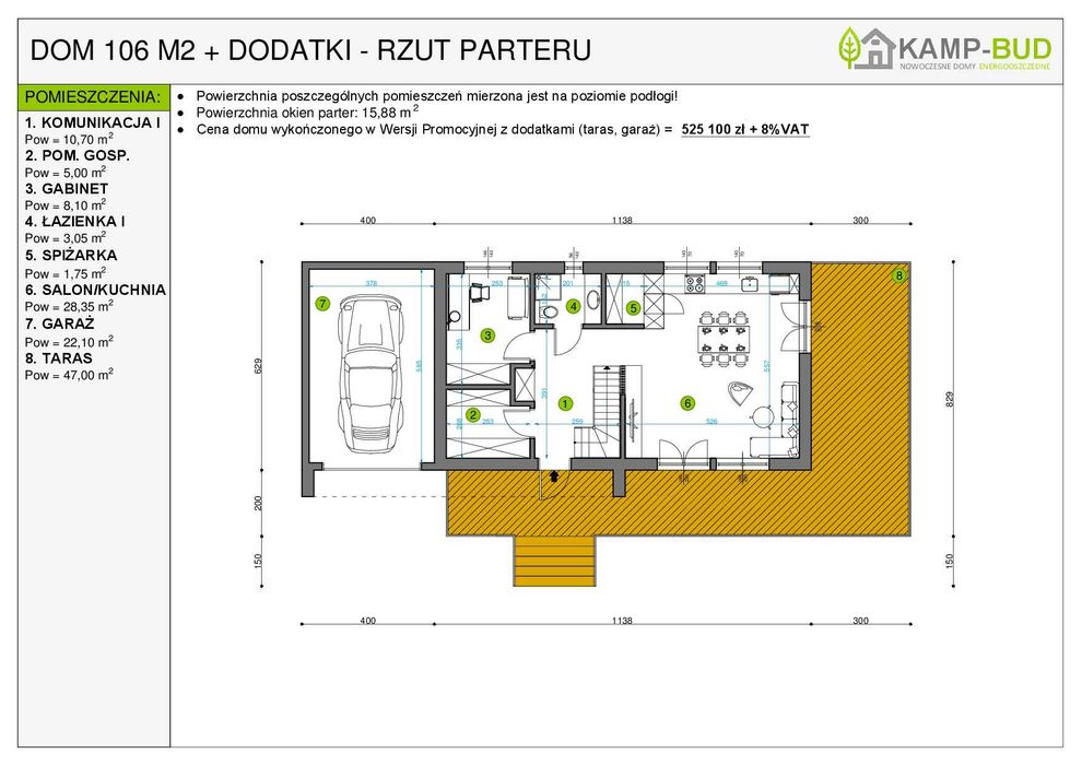 Nowoczesny, Energooszczędny Dom z Rekuperacją i Klimatyzacją!