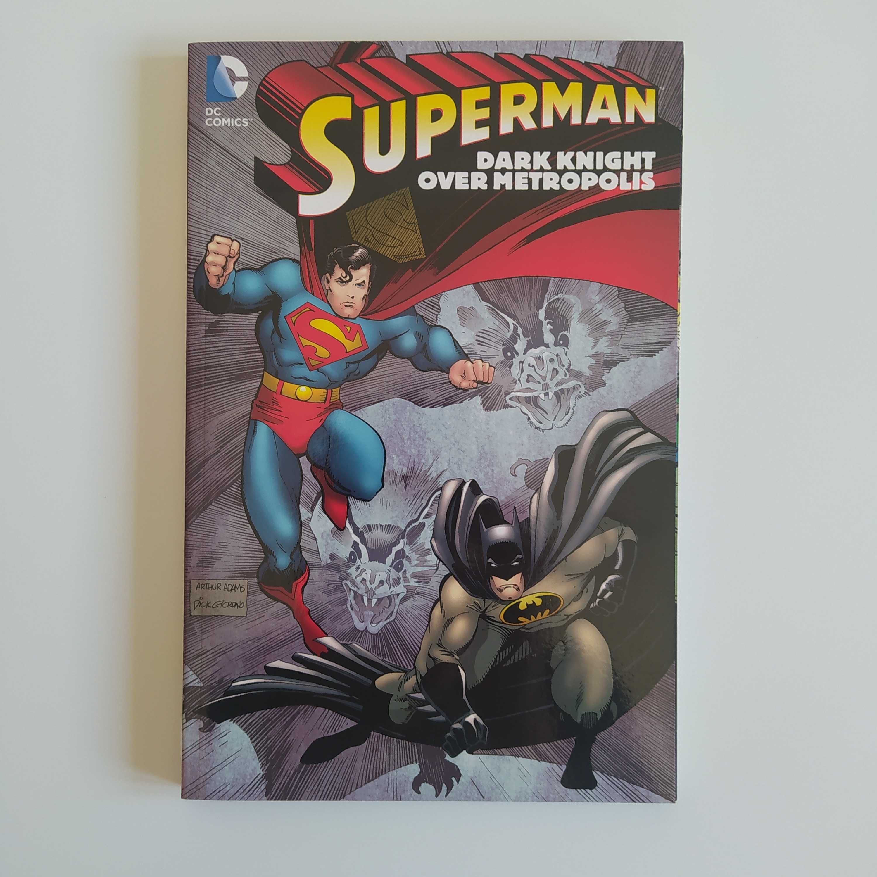 Livro BD DC Comics Superman: Dark Knight Over Metropolis