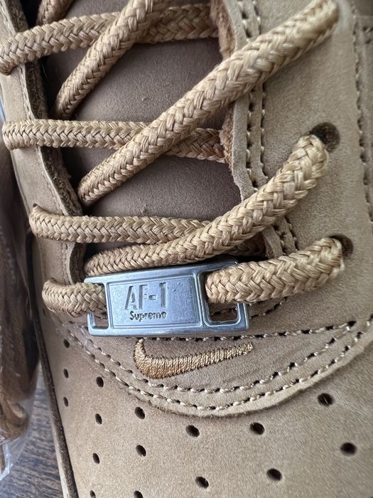 Кросівки Nike Air Force 1 Low x Supreme Beige