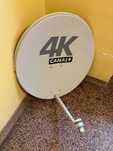 Talerz satelitarny antena satelitarna konwerter i uchwyt Canal+ 4K