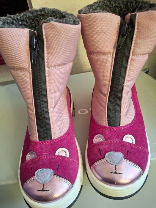 nowe ocieplane kozaczki botki dla dziewczynki marki Bartek