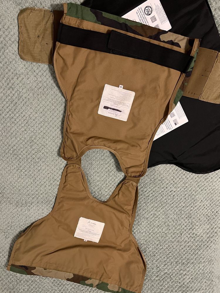 Kamizelka taktyczna + balis USA woodland 10/23